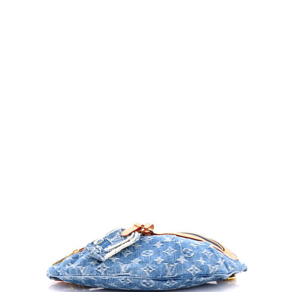Louis Vuitton High Rise Bum Bag Monogram Denim - Picture 4 of 8